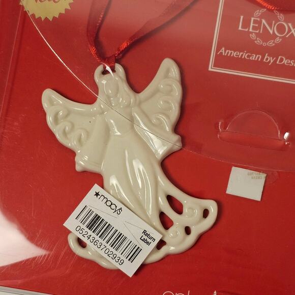 Lenox Christmas Ornaments Angel- Snowman - Picture 3 of 4